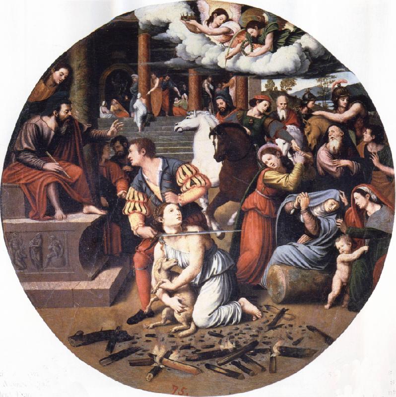  Martyrdom of St.Agnes